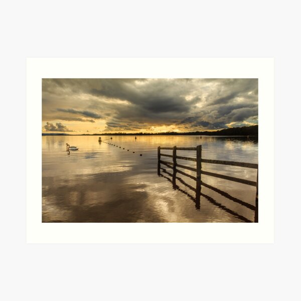 Muckross Jetty, Lough Erne Art Print