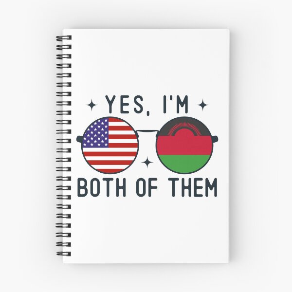 Item preview, Yes I'm Both Of Them American Malawian designed and sold by OX-tright.