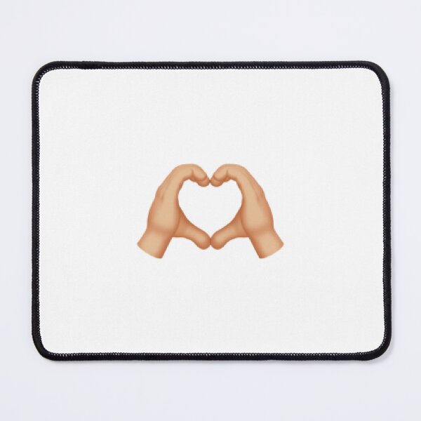 Item preview, Medium Light Skin Heart Hands Emoji designed and sold by Emooji.