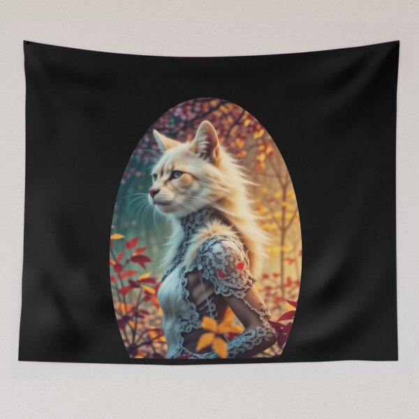 Item preview, Cat Girl in Nature designed and sold by Bukhisz.