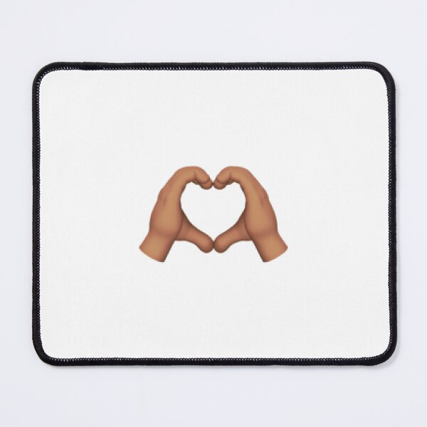 Item preview, Medium Skin Heart Hands Emoji designed and sold by Emooji.