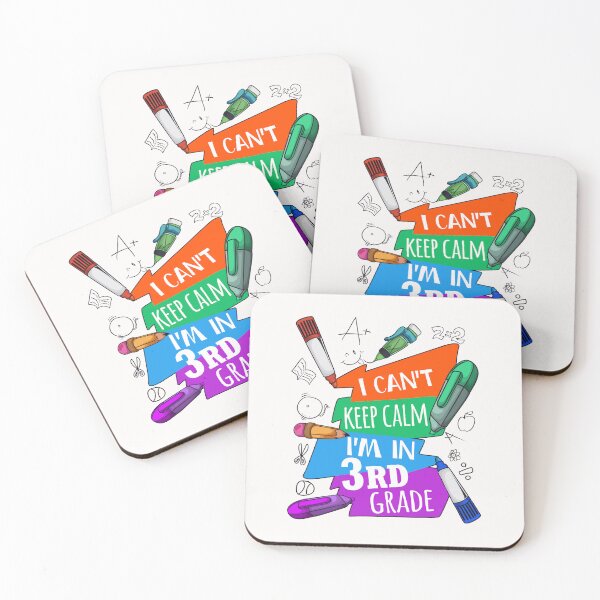 Item preview, I Can't Keep Calm I'm in 3rd Grade Third Grader designed and sold by jaygo.