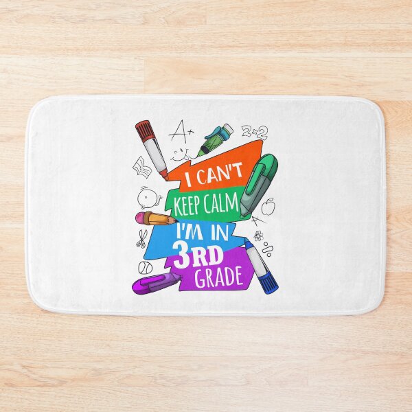 Item preview, I Can't Keep Calm I'm in 3rd Grade Third Grader designed and sold by jaygo.