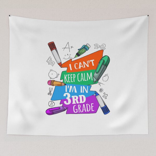 Item preview, I Can't Keep Calm I'm in 3rd Grade Third Grader designed and sold by jaygo.