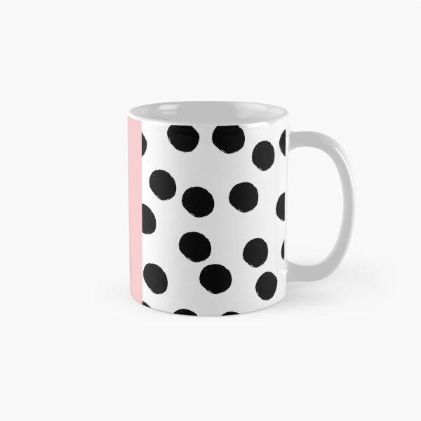Item preview, Black & White Dalmatian Print Spots With Pink Letter I designed and sold by Laura Dawson.