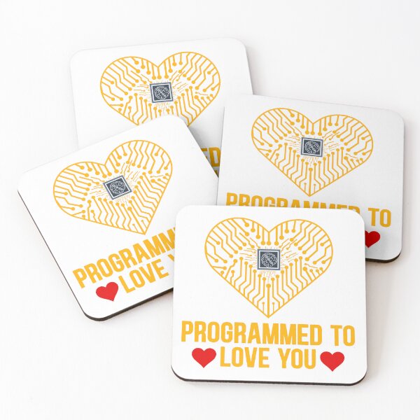 Item preview, Heart Programmed to love you designed and sold by Design Shop.