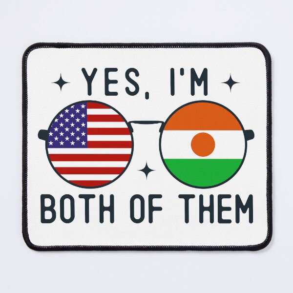 Item preview, Yes I'm Both Of Them American Nigerien designed and sold by OX-tright.