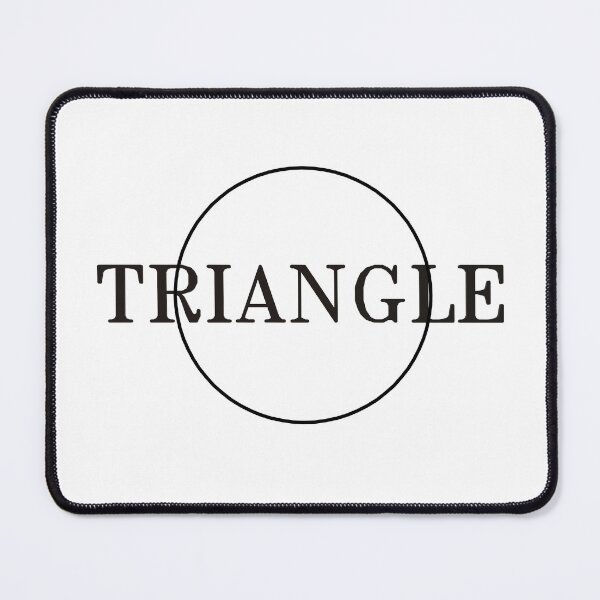 Item preview, Triangle inside a circle designed and sold by AbsurdPanda.