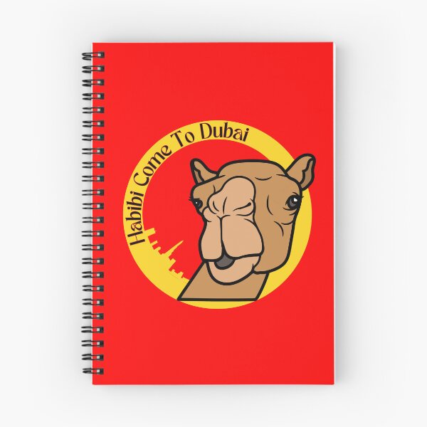 Item preview, Dubai UAE fun design: Habibi Come to Dubai designed and sold by Dikshant Goyal.