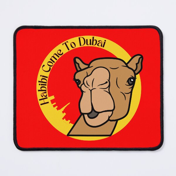 Item preview, Dubai UAE fun design: Habibi Come to Dubai designed and sold by Dikshant Goyal.