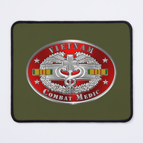 Item preview, Combat Medical Badge Vietnam designed and sold by SoldierAlways.
