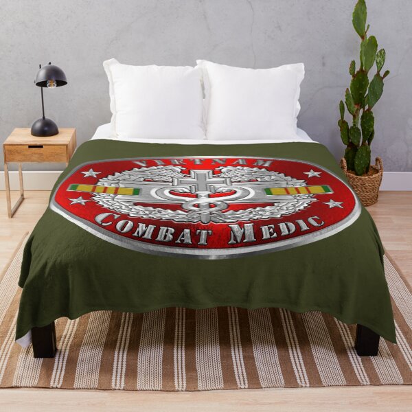 Item preview, Combat Medical Badge Vietnam designed and sold by SoldierAlways.