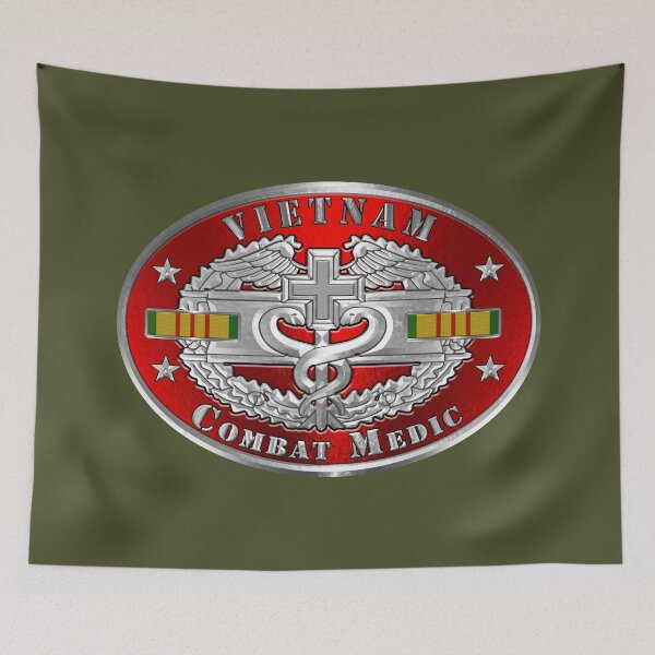 Item preview, Combat Medical Badge Vietnam designed and sold by SoldierAlways.
