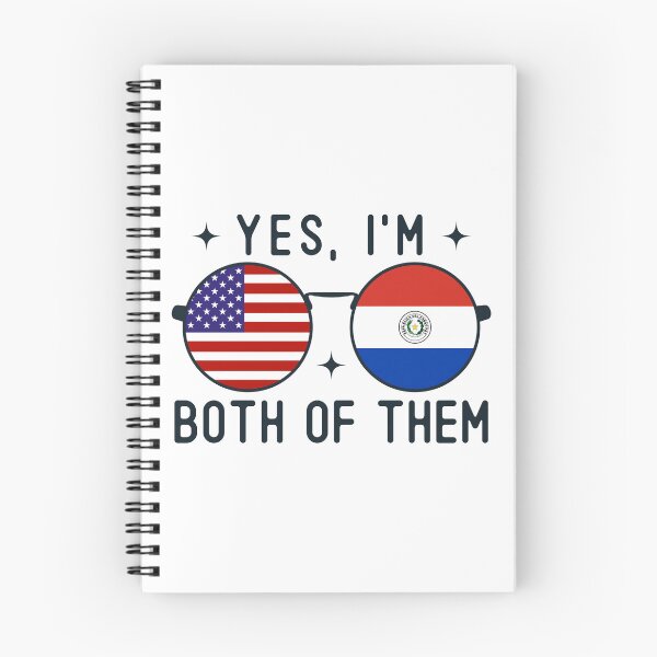 Item preview, Yes I'm Both Of Them American Paraguayan designed and sold by OX-tright.
