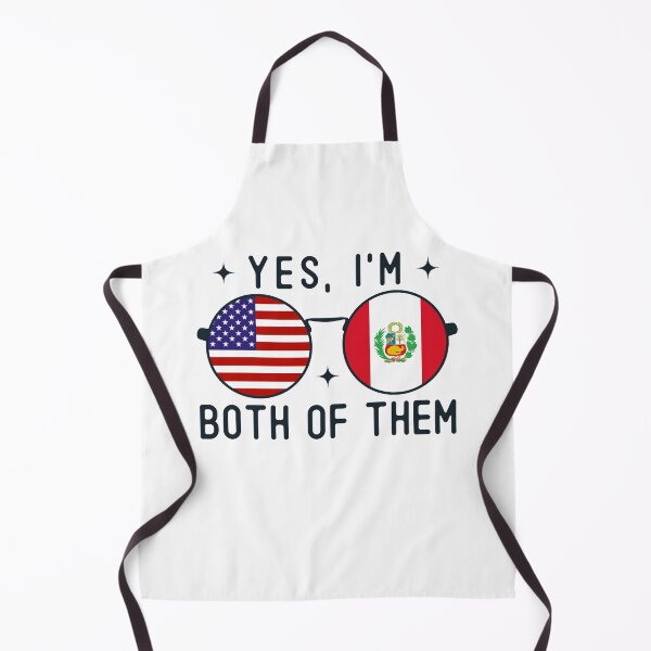 Item preview, Yes I'm Both Of Them American Peruvian designed and sold by OX-tright.