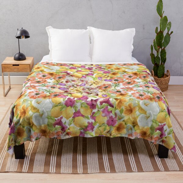 Item preview, Anemone Lemon Merged Match Pattern Design designed and sold by Tina Veenstra.