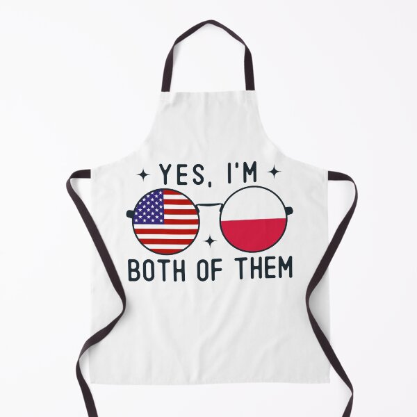 Item preview, Yes I'm Both Of Them American Polish designed and sold by OX-tright.