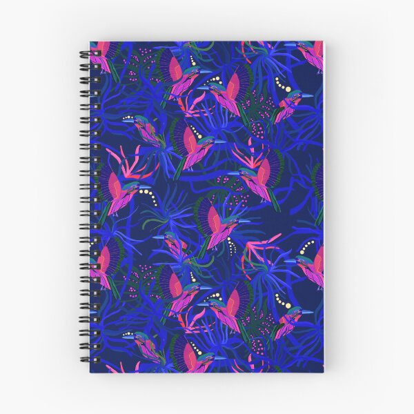 Item preview, Tropical Jungle Dreambird Pattern – Boho Bird Art Print designed and sold by Robin Jensen.