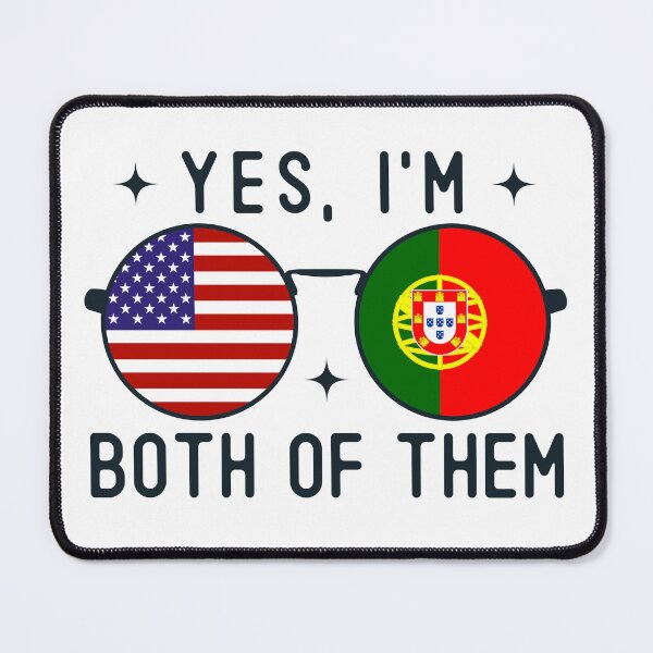 Item preview, Yes I'm Both Of Them American Portuguese designed and sold by OX-tright.