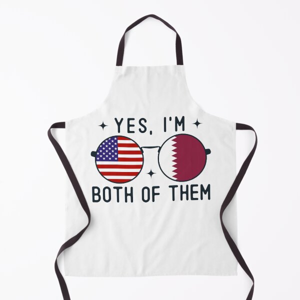 Item preview, Yes I'm Both Of Them American Qatari designed and sold by OX-tright.