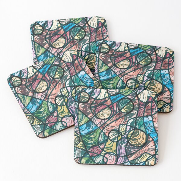 Item preview, Neurographic circles and loops designed and sold by WatercolourLily.