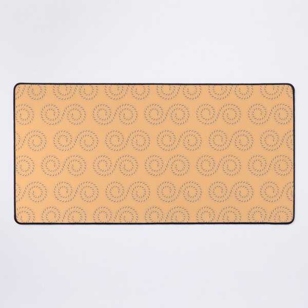 Item preview, Blue Heron Spirals on Soft Orange designed and sold by Art in My Loft.