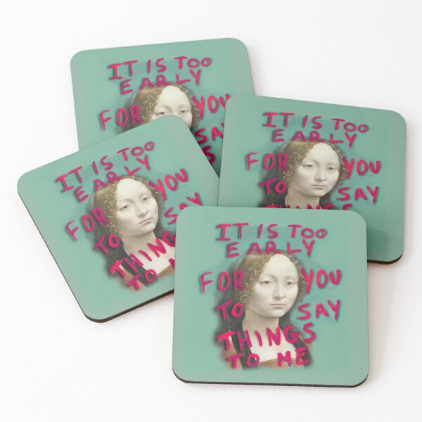 Item preview, It is too early for you to say things to me designed and sold by iliketeas.