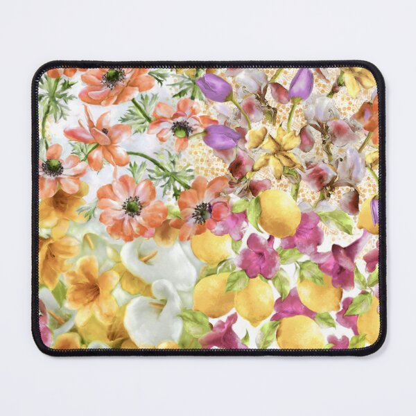Item preview, Anemone Lemon Merged Match Pattern Design designed and sold by Tina Veenstra.