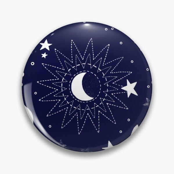 Item preview, Crescent and stars on a dark blue background designed and sold by Alex  Blud.