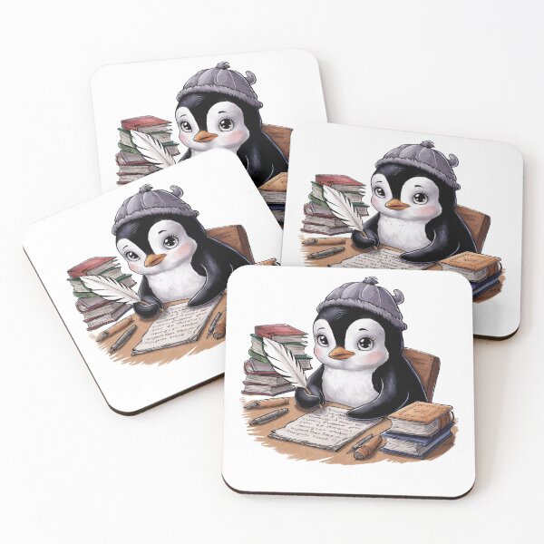 Item preview,  Cute Penguin Reading books, world book day lover designed and sold by Spengi.