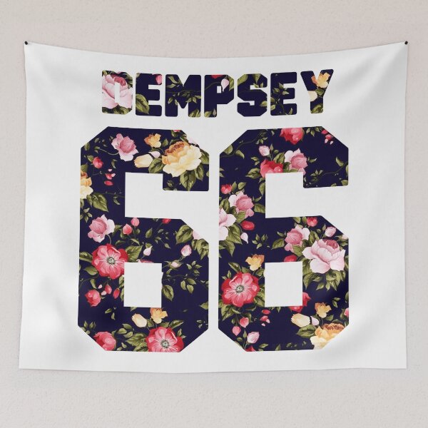 Item preview, Patrick Dempsey - Floral Jersey designed and sold by deluluhaze.