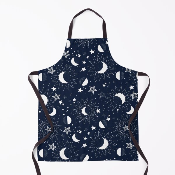 Item preview, Crescent and stars on a blue-black background designed and sold by Alex  Blud.