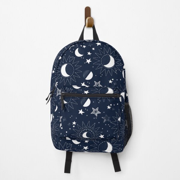 Item preview, Crescent and stars on a blue-black background designed and sold by Alex  Blud.