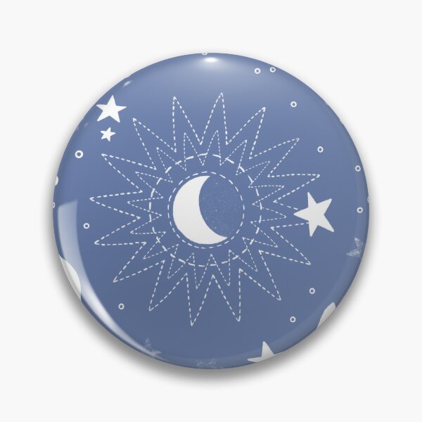 Item preview, Crescent and stars on a blue background designed and sold by Alex  Blud.