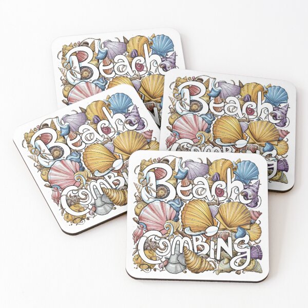 Item preview, Beach Combing Shelling- "Coastal Treasures: Beachcombing & Metal Detecting"  designed and sold by stickercuffs.