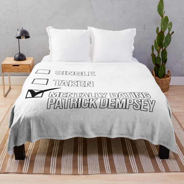 Item preview, Single, Taken, Mentally Dating Patrick Dempsey designed and sold by deluluhaze.