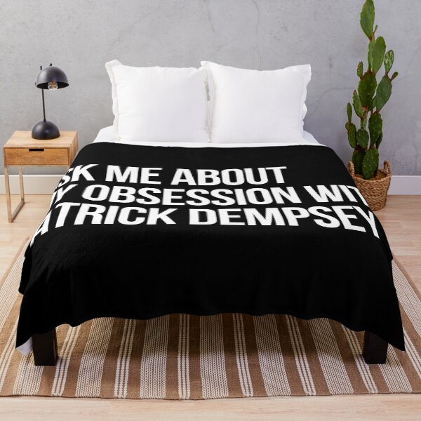 Item preview, Ask me About my Obsession with Patrick Dempsey designed and sold by deluluhaze.