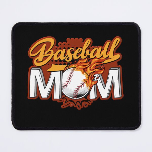 Artikelvorschau, Baseball Mama Flammender Ball entworfen und verkauft von Paula Helit.