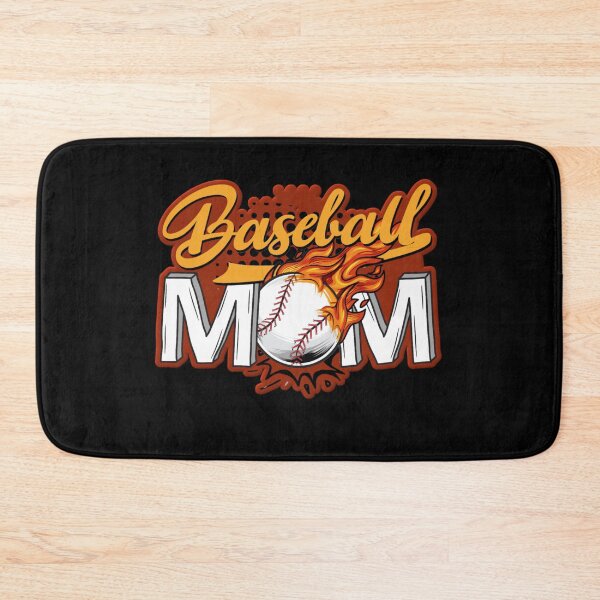 Artikelvorschau, Baseball Mama Flammender Ball entworfen und verkauft von Paula Helit.
