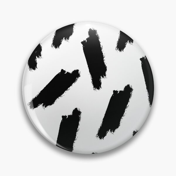 Item preview, The Bold - Black & White Painted Stripes Pattern designed and sold by Laura Dawson.