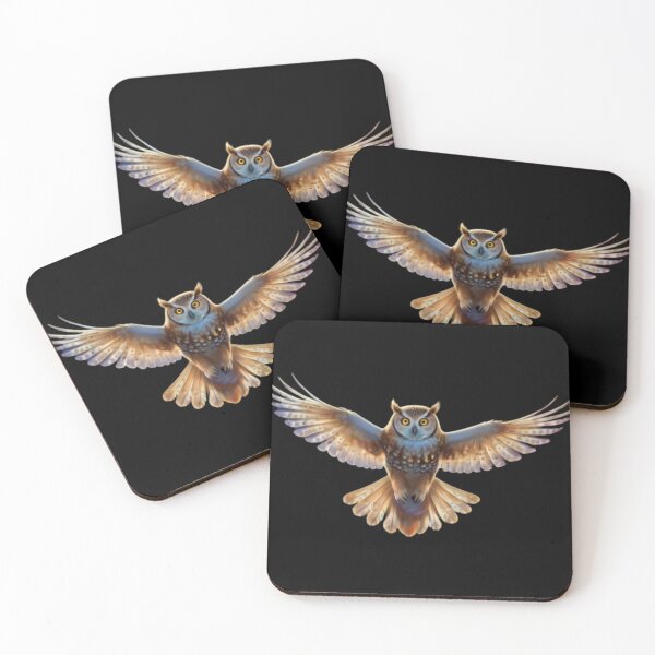 Item preview, Ethereal Owl in Starry Night Sky designed and sold by Jr-Mensagens.