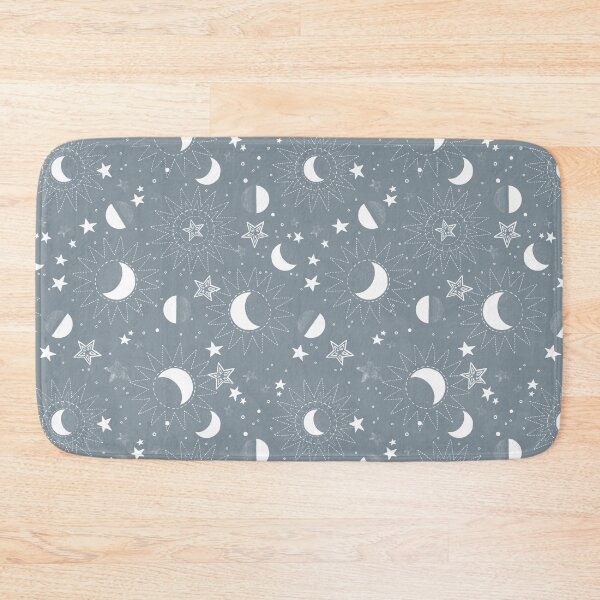 Item preview, Crescent and stars on a gray background  designed and sold by Alex  Blud.