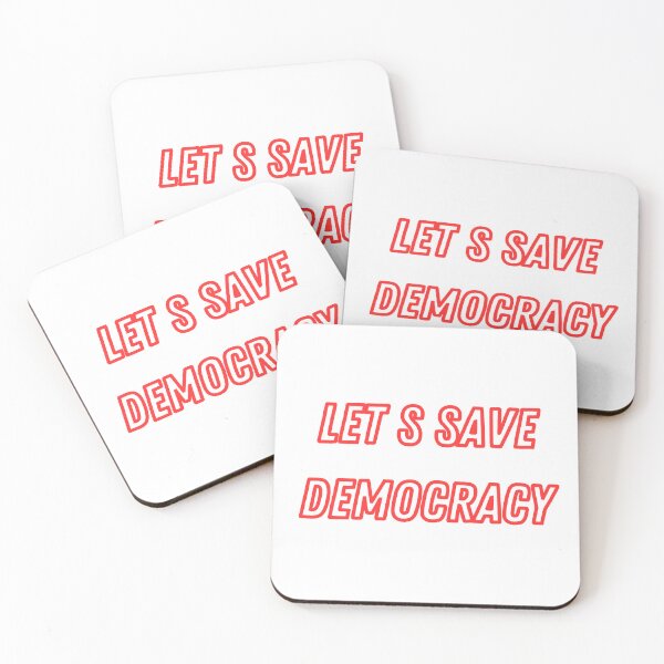 Item preview, Let s Save Democracy designed and sold by FunnyThings1.