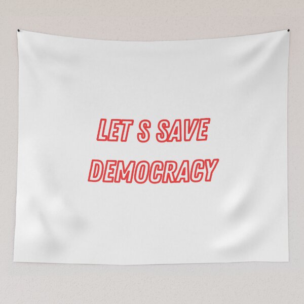 Item preview, Let s Save Democracy designed and sold by FunnyThings1.