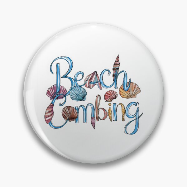 Item preview, Beach Combing Shelling - Beachcombing Adventure: Metal Detecting Coastal Treasures" designed and sold by stickercuffs.
