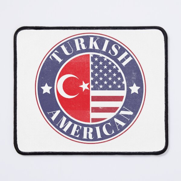 Item preview, Proud Turkish-American Badge - Turkey Flag Turkiye Flag designed and sold by chrisrivait.