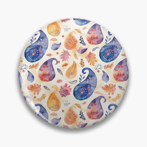 Item preview, WHIMSY WAVES Paisley Patterns designed and sold by Frenchifique.