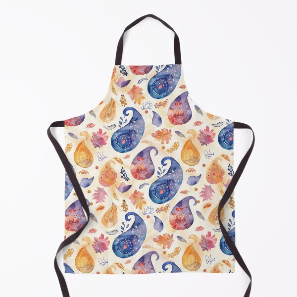 Aperçu de l'œuvre WHIMSY WAVES Motifs Paisley créée et vendue par Frenchifique.