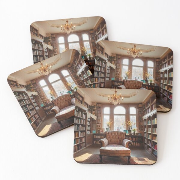 Item preview, The Elegant Book Nook designed and sold by BlareBlare.
