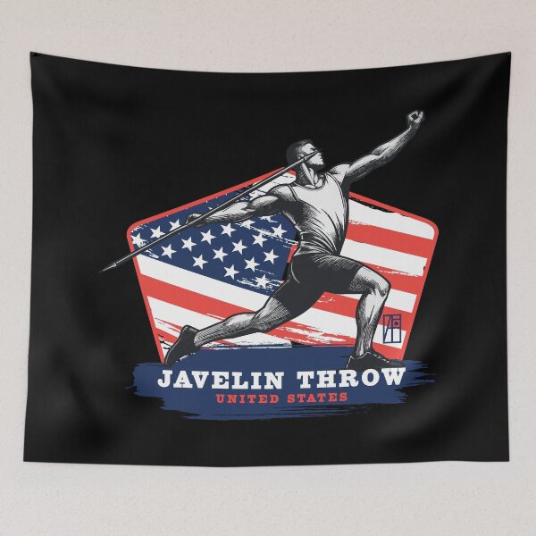Item preview, JAVELIN THROW - USA - SPORT SQUAD - 1 designed and sold by ArtProjectShop.